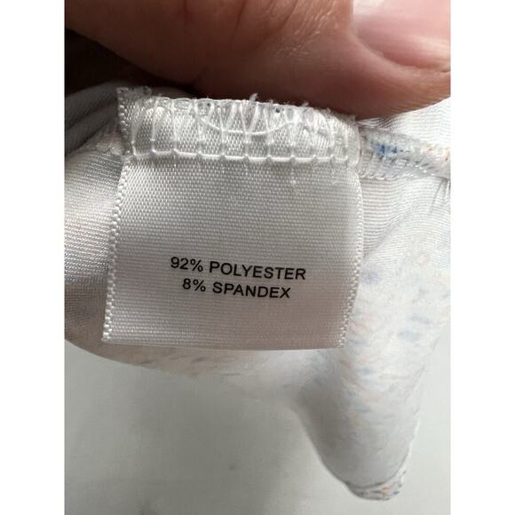 Peter Millar Summer Comfort Polo Shirt Mens L Blue Orange Cocktail Mixed Drinks - Picture 5 of 10